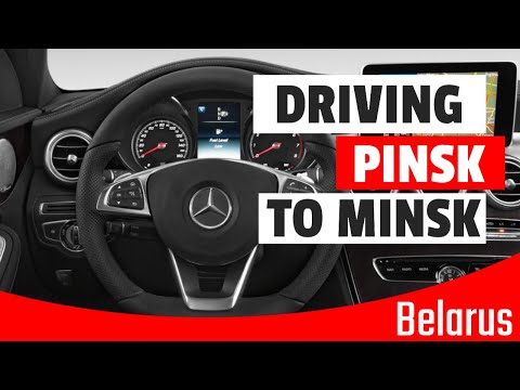 PINSK TO MINSK, BELARUS - 13TH SEPTEMBER 2020