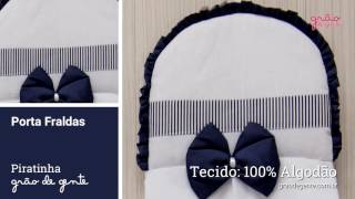 Porta Fraldas Piratinha | Ref: 62699