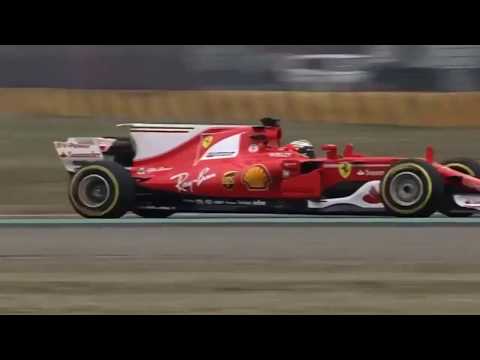 2018 Ferrari SF71H F1 Car Driving and Sound