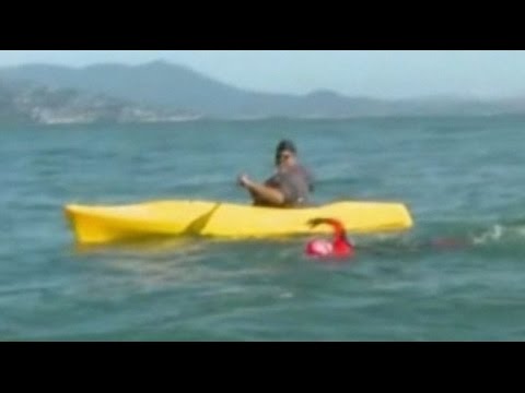 Boy Breaks Record With Alcatraz Swim