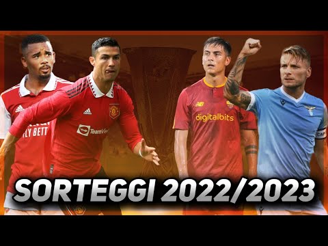 🔴 Seguiamo in DIRETTA il sorteggio dei gironi di EUROPA e CONFERENCE LEAGUE​