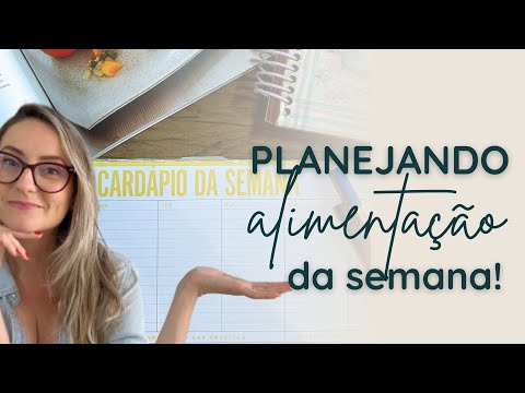 HOW DO I MAKE MY HEALTHY WEEKLY MENU | Weekly Meal Planning