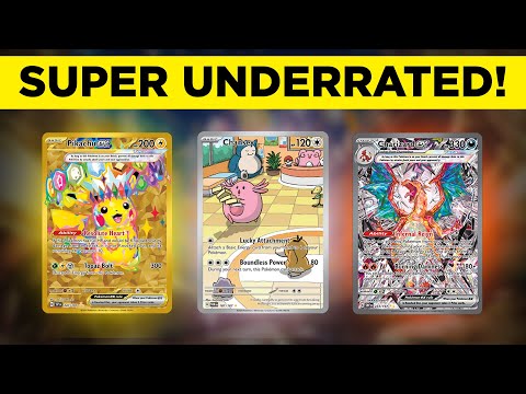 Top 10 MOST UNDERRATED Pokemon Cards To Buy In 2025