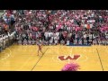 2014 TWHS Pink Out Pep Rally Twirl Routine 10102014