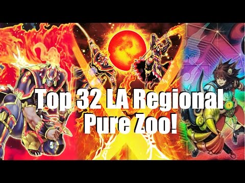 Yugioh Top 32 LA Regional Pure Zoo