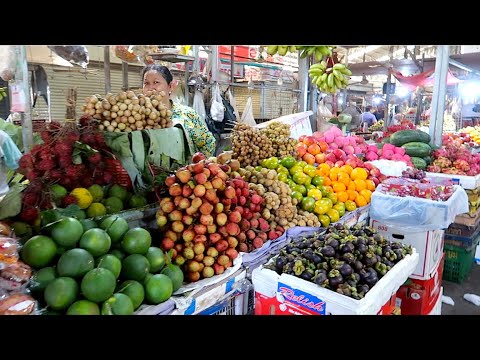 Morning Market in Phnom Penh City | Chroy Chong Va Market