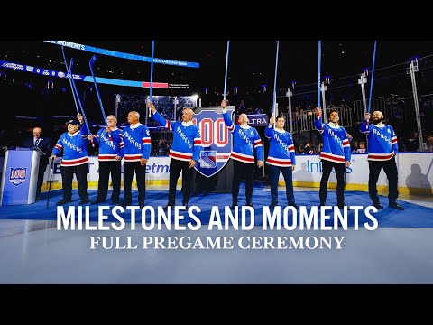 Centennial Night – Milestones and Moments Full Pregame Ceremony