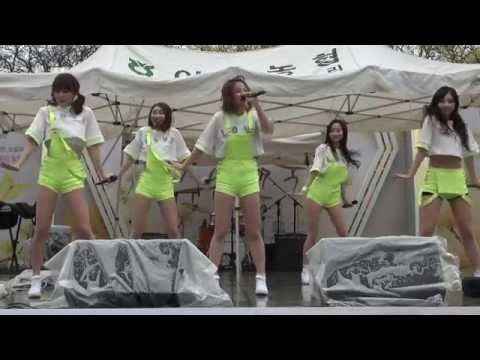 [직캠/Fancam]　퀸비즈＜새들처럼　퀸비즈ver.＞이천 산수유 축제　20150405