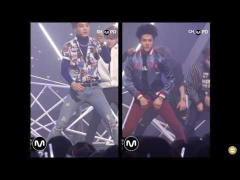 150409 EXO 엠카운트다운 MPD직캠_CALL ME BABY (카이+세훈) Shirley KjHoag