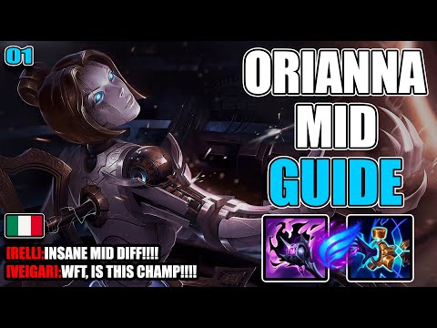 ORIANNA MID EXPLAINED WELL ⚙️🔥 | Complete Guide to Combos, Macros, and Teamfight #01