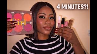 Soft Glam in 4 Minutes – Lazy Girl Edition ✨