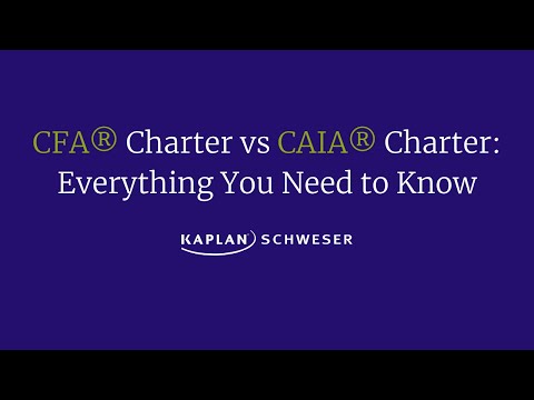 CFA® Charter vs CAIA® Charter: Everything You Need to Know