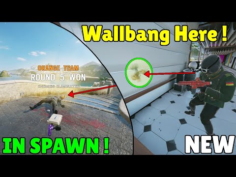 NEW *INSANE* Spawnpeek Trick On Reworked Coastline - Rainbow Six Siege Crystal Guard