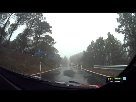 RALLY ISLAS CANARIAS 2020 - Andreas Mikkelsen onboard on ss3 with data