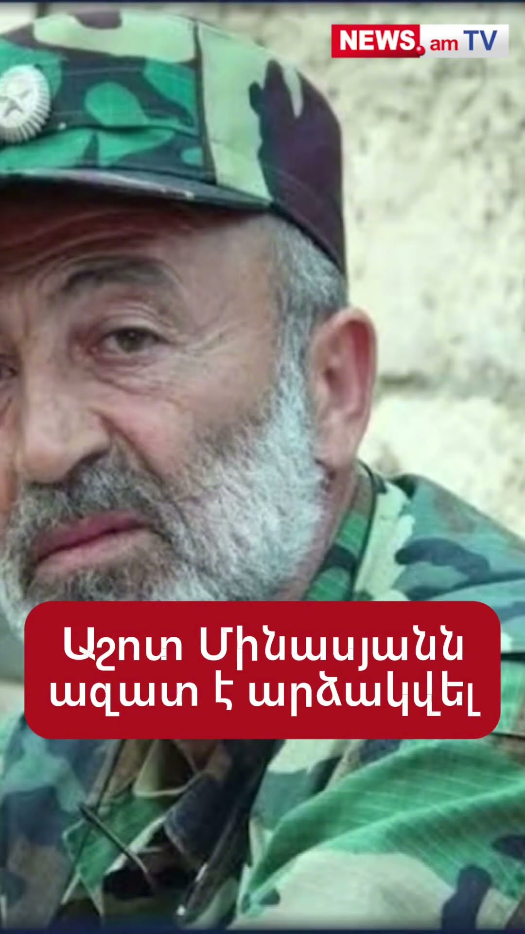 Աշոտ Մինասյանն ազատ է արձակվել