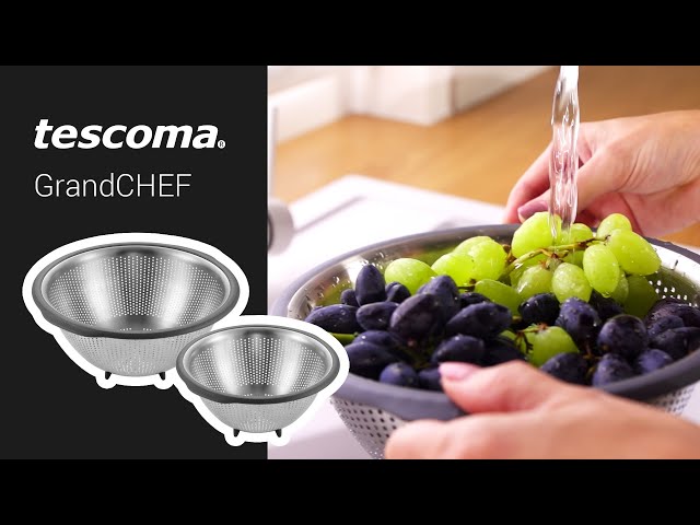 Video Teaser für Colanders with wide rim GrandCHEF, ∅ 20 cm and ∅ 26cm