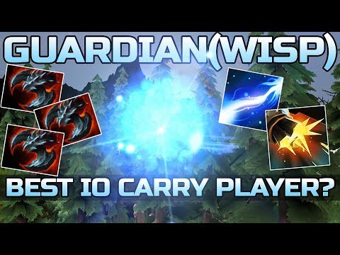 Guardian(Wisp) World's Best Carry IO Player? WTF IMBA Combo with Gyro - Dota 2