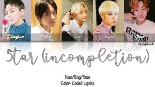 A.C.E – 5TAR (Incompletion) [Color Coded Han|Rom|Eng]