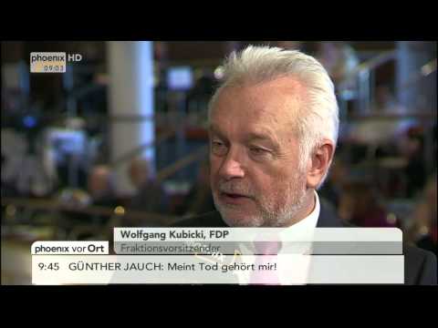 Wolfgang Kubicki (FDP) zur NSA-Affäre im Tagesgespräch vom 19.01.2014