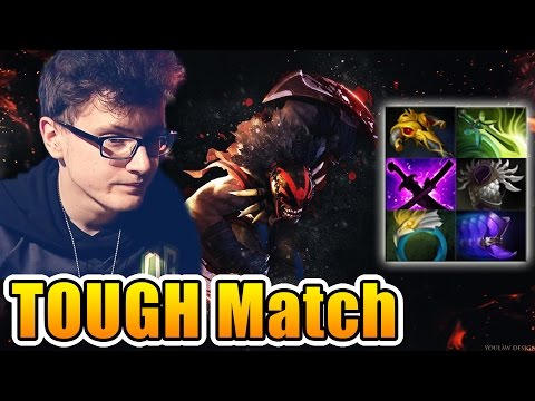 Miracle- Dota 2 [Bloodseeker] TOUGH BATTLE, Never GIVE UP