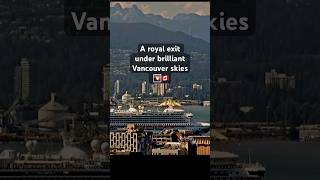 Grand Princess Leaves Vancouver Like Royalty 👸🇨🇦— Sunshine, Mountains, Perfection #alaskacruise