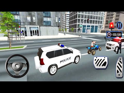 US Police Prado & Bike Gangster Chase Simulator #3 – Android Gameplay