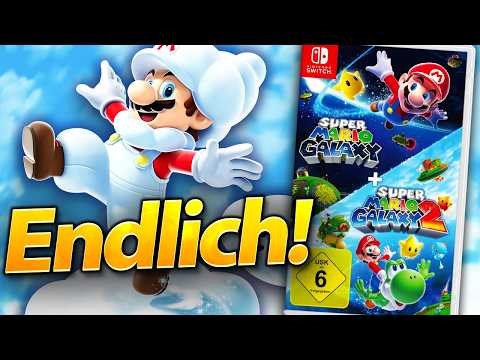 Mein GRÖSSTER WUNSCH wurde ERFÜLLT! - Super Mario Galaxy 2 für Switch (ja gut und Teil 1 auch, toll)