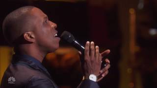 Leslie Odom Jr - Autumn Leaves - Tony Bennett Celebrates 90 - Michael O. Mitchell on piano