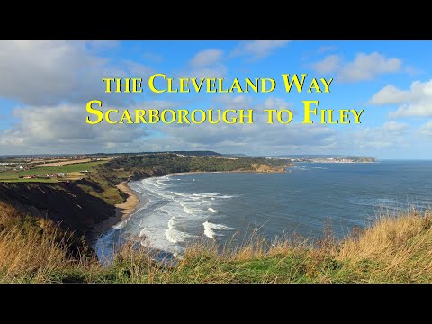 4K Walking The Cleveland Way - Scarborough to Filey