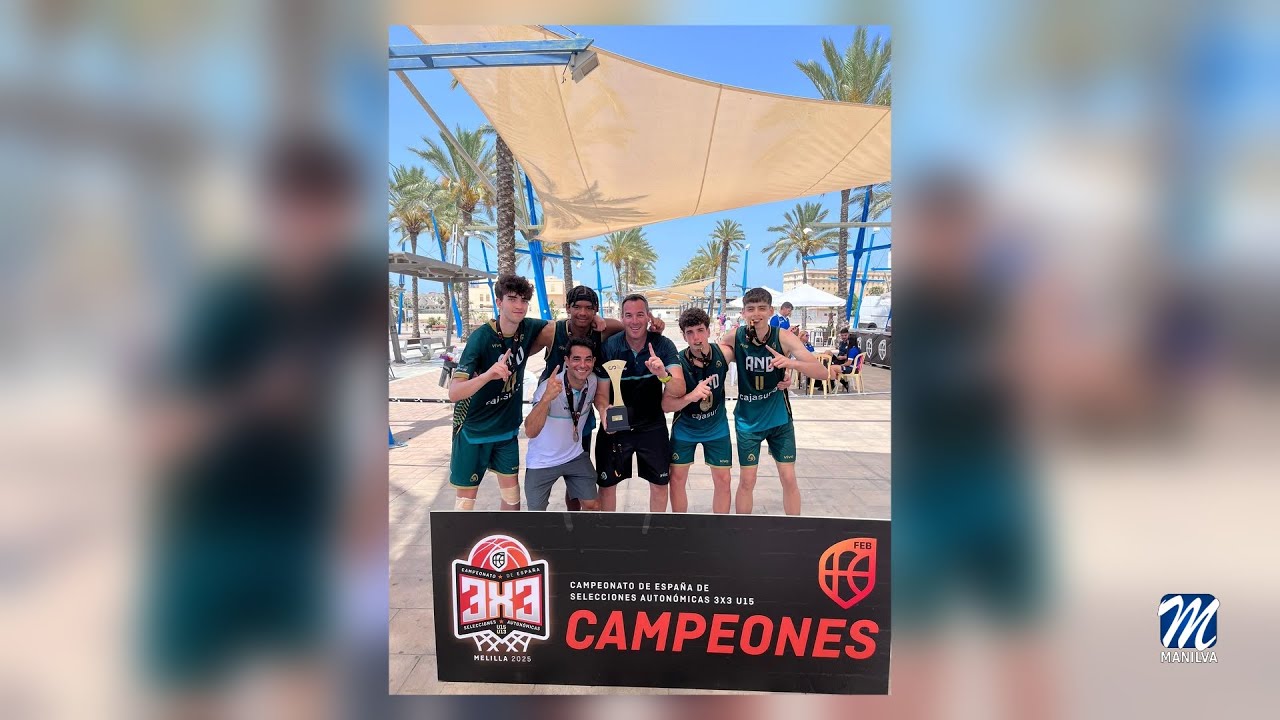 Javi Montañez logra con Andalucía el oro nacional de baloncesto 3X3