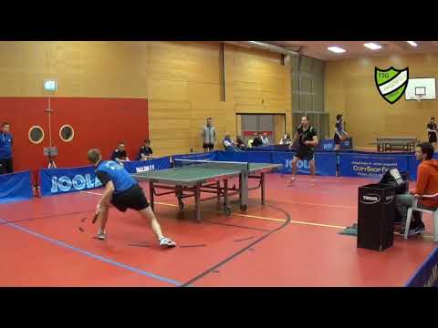 NRW Liga 3:  TTG Langenfeld vs. TTG Niederkassel  Rautenberg vs. Hinrichs