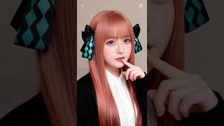 中野二乃になってみた💜✨強気で可愛い、推し。#五等分の花嫁#中野二乃#二乃コスプレ#gotoubun#cosplay#おすすめ