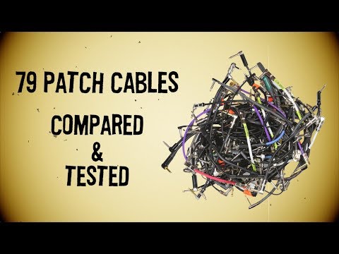 79 patch cables compared and tested