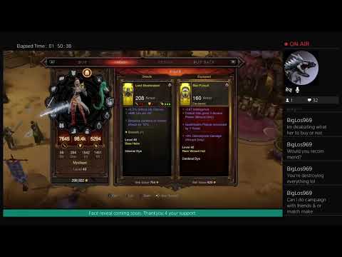 Diablo III hardcore wizard   (Mature 17+)