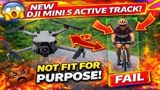 DJI Mini 5 Active Track is BROKEN?! Not Fit For Purpose (Shocking Test!) #djimini5pro #djimini4pro