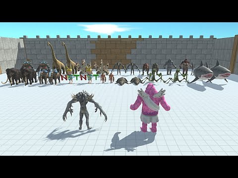 GORO WITH SCOURGE VS 2X BOSS - Animal Revolt Battle Simulator