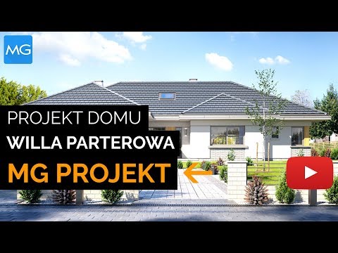 Projekt domu Willa Parterowa MGProjekt - 172,05 m2
