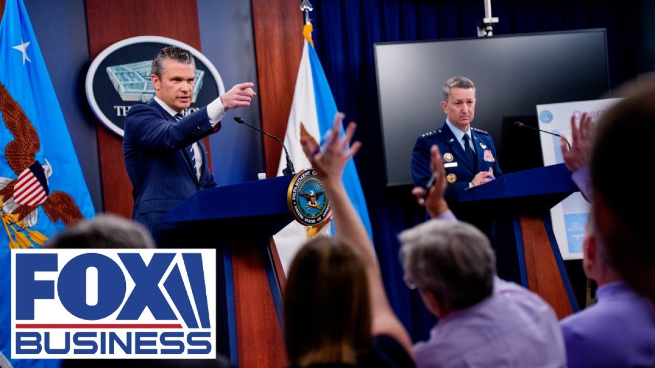 WATCH LIVE: Sec. Hegseth, Gen. Caine provide update on Operation Epic Fury