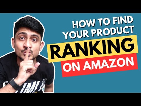 How Find The Rank Of Your Amazon FBA Product Listing On Amazon Search With AMZ Scout