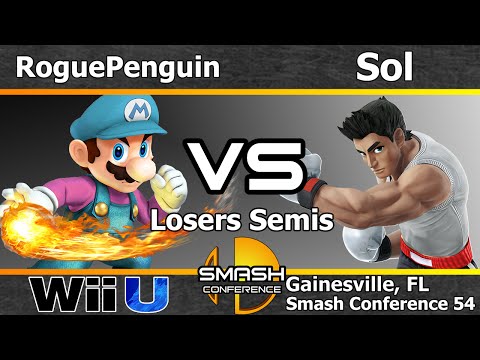 RoguePenguin (Mario) vs. Noble|Sol (Little Mac) - Losers Semis - SC54
