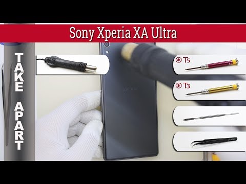 Wie kann man 📱 Sony Xperia XA Ultra F3211 zerlegen