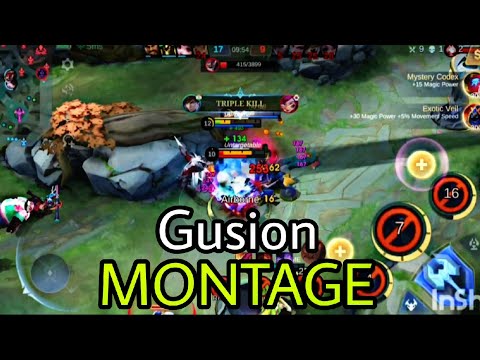 🌎 🐌 Gusion Montage#77