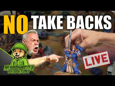 🔴Takebacks and fixing cheaters! | Warhamster Wednesday Warhammer 40k Live Stream Show