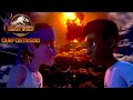 An Explosive Race Against the Indominus Rex | JURASSIC WORLD CAMP CRETACEOUS | Netflix