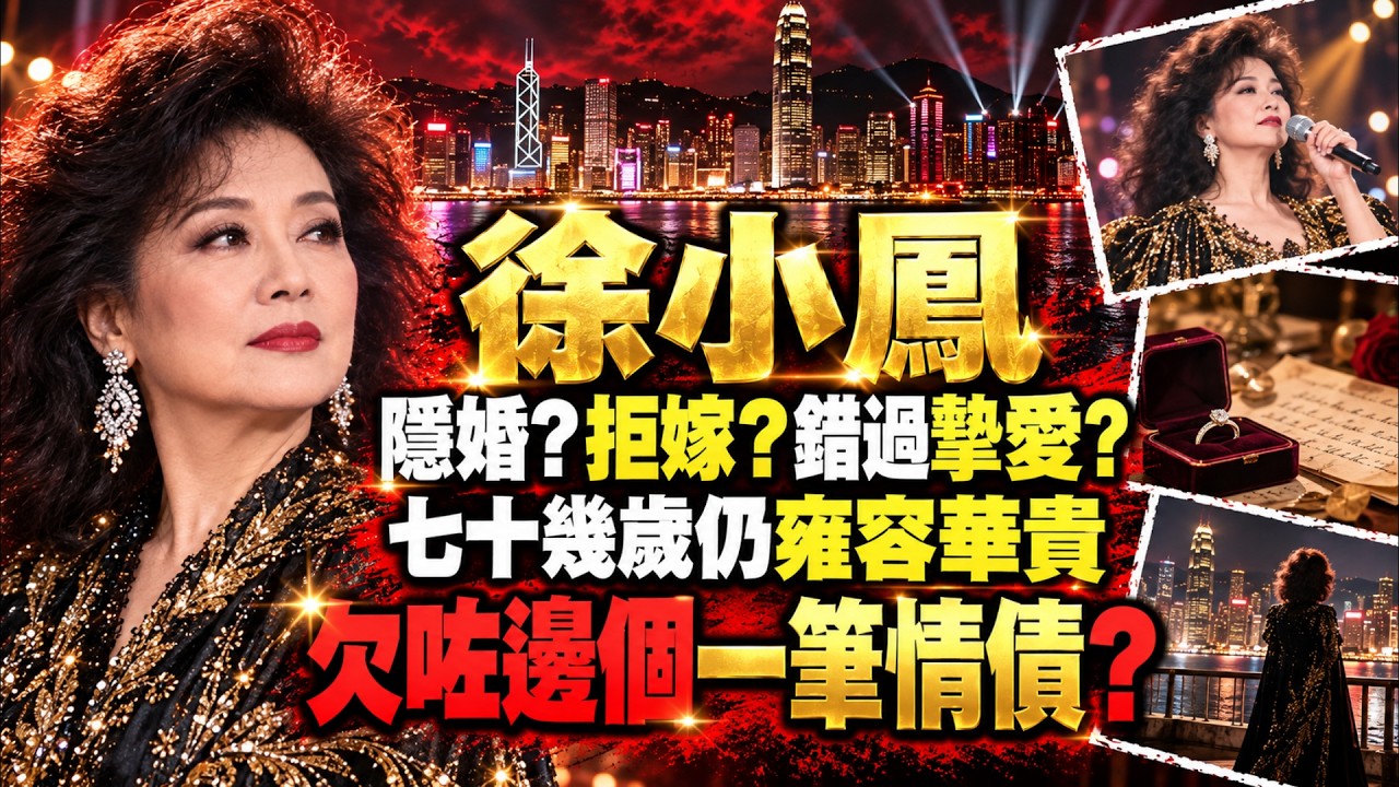 🔥隱婚、拒嫁、錯過摯愛！徐小鳳七十幾歲雍容華貴背後，到底欠咗邊個一筆「情債」？🥀#徐小鳳 #娛樂圈吃瓜 #香港樂壇秘聞 #易經命理 #天道因果 #算命真相 #因果不虛 #香港地道文化