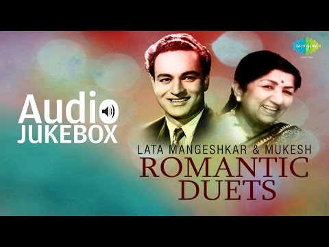 Best Of Lata Mangeshkar & Mukesh  Duets | Classic Romantic Songs | Audio Jukebox