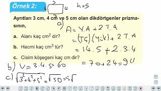 Eğitim Vadisi 10.Sınıf Matematik 29.Föy Uzay Geometri 1 Konu Anlatım Videoları