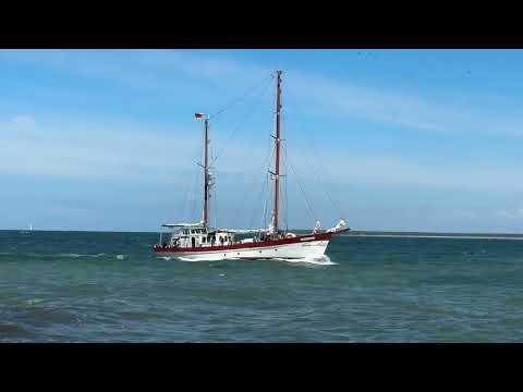 KFK NORDWIND Y 834 Kriegsfischkutter in Warnemünde / Hanse Sail Rostock 2024