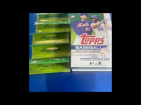 2022 Topps Update Series (10) Hanger Boxes