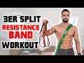 Kompletter 3er Split Trainingsplan (Home Workout/Resistance Bands)